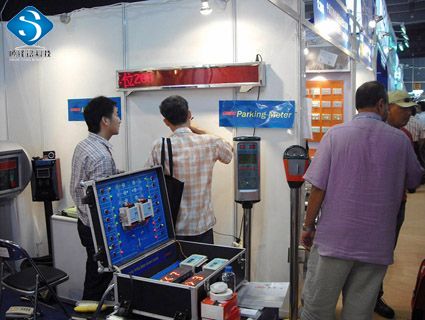 廣交會(huì)，路邊停車(chē)咪表，停車(chē)收費(fèi)咪表